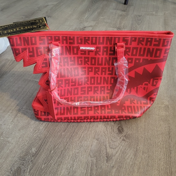 Sprayground Bags New Sprayground Shark Bite Infared Tote Limited